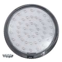 46LED Car Round Ceiling Dome Roof Light DC12V Interior Light Lamp On/Off Switch