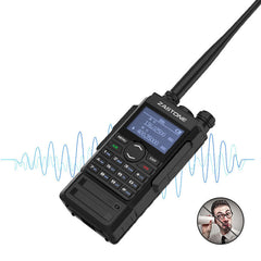 250 Channels 8W Walkie Talkie VHF UHF Portable Radio 2600mAh Battery Two Way Radio Big Screen FM Ham 136-174 400-480Mhz Instant Messaging