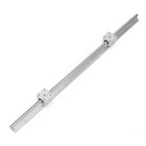 700mm Cylindrical Linear Rail Shaft with 2pcs SBR12UU Linear Block
