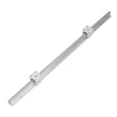 700mm Cylindrical Linear Rail Shaft with 2pcs SBR12UU Linear Block