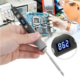 60W Digital Soldering Iron Station DC12-24V Type-C Interface 100-400 Adjustable Temperature