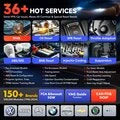 Diagnostic Tool 10 Android 8-Inch Screen 16MP Camera CAN FD DoIP TPMS Solution 3000+ Active Tests 36+ Reset Functions