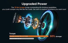 Torque Sensor Electric Bike 16Ah 52V 75Nm Recommended Top Speed 25KM/H High Torque 20*4in 100km Mileage Range Folding Fat Tire Electric Bike Bicycle