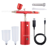 Airbrush Air Pump Set Rechargeable Portable Air Pump Airbrush Tool Handheld Inkjet