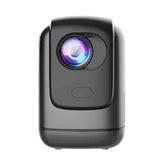 Portable 4K Gimbal Projector - 5G WiFi, 1080P, 1200 Lumens, 4-Point Correction, HiFi Speaker, 2+32G - Outdoor Home Theater