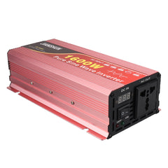 Intelligent Screen Solar Pure Sine Wave Power Inverter 1600W/2200W/3000W DC 12V/24V/48V/60V To AC 220V 240V Converter