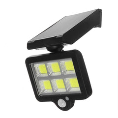 LED Solar PIR Motion Sensor Street Light Outdoor Garden Wall Security Flood
