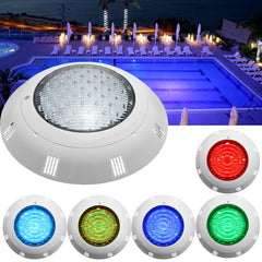 3000LM 30W 12V LED RGB Swimming Pool Light Multi-Color Underwater Remote Control Bright Light Swimming Pool Searchlight