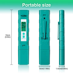 Digital pH Meter Quality Tester for Household Drinking Water Aquarium Hydroponic