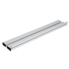 Aluminum Alloy Fence with Adjustable Length 450-1220mm & Left/Right Stop for Table Saws & Router Tables