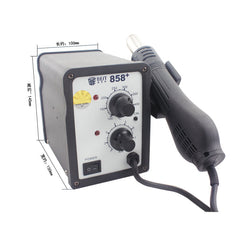 Lead-free Spiral Hot Air Gun Mobile Phone Repair Desoldering Station High-power Adjustable Hot Air