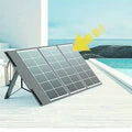 Portable Solar Panels 100 Watt Foldable Mono Cell Solar Charger with USB DC Outputs IP65 Waterproof Solar Panel for RV Outdoor Camping