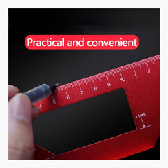 Woodworker Multi-purpose Square 45/90 Degree Layout Miter Gauge