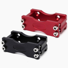 Black/Red CNC Aluminium Alloy Steering Gear Bracket