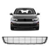 Front Lower Centre Bumper Grille Black Insurance Approved for VW Golf MK6 2009-2012