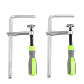 Screw Action Arm Guide Rail Clamp - 2PCS, Alloy Steel, 180kg Clamping Force, Compatible with MFT Table, Durable & Corrosion-Resistant