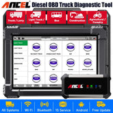12V/24V Heavy-Duty Truck OBD2 Diagnostic Scanner, Full-System Diagnostics, Oil Reset, DPF Regeneration & ECU Reset