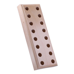 Pliers Pine Base With Eight Rows Of Holes Clock Repair Tools Diy Storage Wooden Base Tool