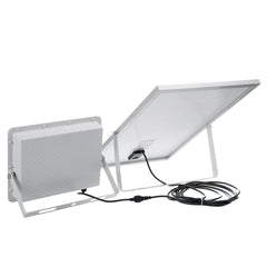 200W 192LED Solar Powered Flood Light Remote Control Light Sensor Timing Outdoor Waterproof IP65