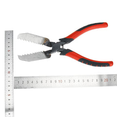 Large Serrated Pliers Black And Red Coloured Pliers