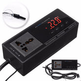 220V Digital Thermostat Temperature Controller Socket for Reptile Aquarium Tank