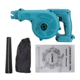 Cordless Electric Air Blower Leaf Sweeper Vacuum Suction Dust Collector Hose Computer Cleaner For Makiita