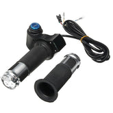 12V-84V 24V 36V 48V Scooter Electric Throttle Grip Handlebar With LED Digital Meter