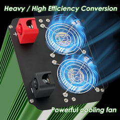 GreenZech Elite 4000W Inverter | 8000W Peak Power | Heavy-Duty Professional Pure Sine Wave Converter