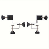 2pcs Drawer Front Installation Clamps - Heavy-Duty Metal, Precision Alignment, Power-Free Tool for DIY & Woodworking