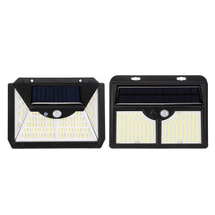188/333 LED Solar Power Street Light PIR Motion Sensor Wall Lamp Outdoor Garden Path Yard Lighting
