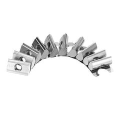 10pcs 4040 M6 Shrapnel Nut Block Elastic Nut EU Standard for 4040 Aluminum Profile
