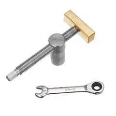 20MM Brass Stainless Steel Woodworking Adjustable Holder With Quick Clamping Tenon Stop