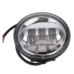 7 inch LED Projector Headlight with 4.5 inch Auxiliary Passing Lights For Harley Touring Chrome