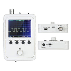 DSO Shell Oscilloscope with BNC-Clip Cable Probe and 2.4-inch Color TFT Display