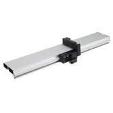 Aluminum Alloy Fence with Adjustable Length 450-1220mm & Left/Right Stop for Table Saws & Router Tables