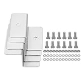 4pcs ZB-01 Solar Panel Mounting Z Brackets Aluminum Alloy Tools Kit for Motorhomes and Yachts