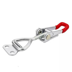 Heavy-Duty Iron Galvanized Toggle Latch Clamp, Rust-Resistant, Easy Install, 100kg Holding Force, Versatile for Various Applications