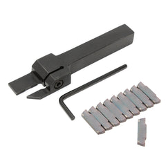 Lathe Cut Off Grooving Tool Holder With 10pcs MGMN300 Inserts