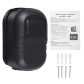 Key Lock Box Wall Mounted Aluminum Alloy Key Safe Box Weatherproof Gray / Black