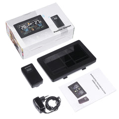 Big Screen Weather Forecast Clock Wireless Radio Multifunction Electronic Alarm Temperature Humidity Calendar