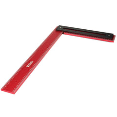 600mm Aluminum Alloy Carpenter Square - High Precision Laser-Etched Scale, Accurate 90° Right Angle, Durable Design