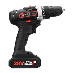 28V Cordless Power Drills Double Speed Electric Drill