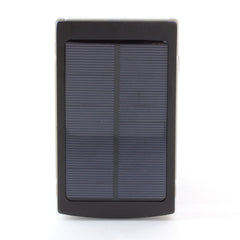 Three-proof Folding Solar Power Bank Custom Outdoor Waterproof Leather Mobile with Camping Lamp