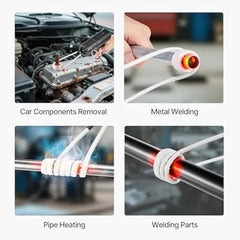 Greenzach MagHeat™ Pro 1800W Magnetic Induction Heater Kit | Flameless Rusted Bolt Remover | Heavy Duty Tool