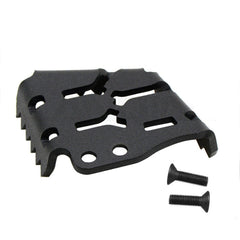 Modified Brake Lever Foot Plate Motorcycle Retrofitted With Brake Pedal