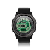 1.21 inch Full Touch Screen Sport Tracker Heart Rate Monitor Compass Call SMS Reminder Remote Control 3ATM Waterproof Smart Watch