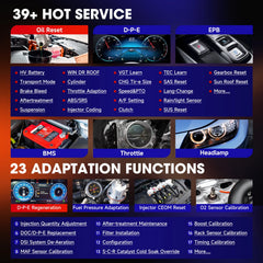 Diagnostic Tool Advanced ECU Coding J2534 ECU Programming Commercial Vehicle Diagnostics 3000+ Active Tests QCOM CPU Android 10 WiFi