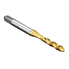 M4x0.7 HSS Titanium Coated Screw Thread Metric Spiral Fluted Machine Screw Tap