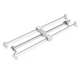 13pcs 500mm CNC Parts Optical Axis Guide Bearing Housings Aluminum Rail Shaft Support Screws Set