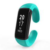 0.87OLED Convertible Blood Pressure HR Monitor Fitness Tracker Smart Bracelet